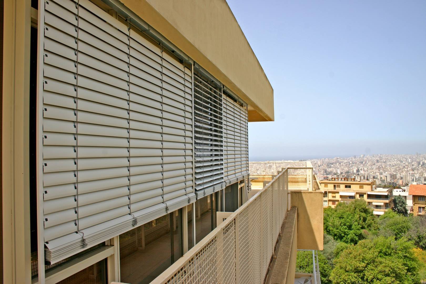 Aluminium shutters, Khairallah Residence